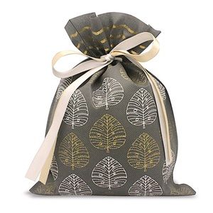 Hawaiian design drawstring gift bag